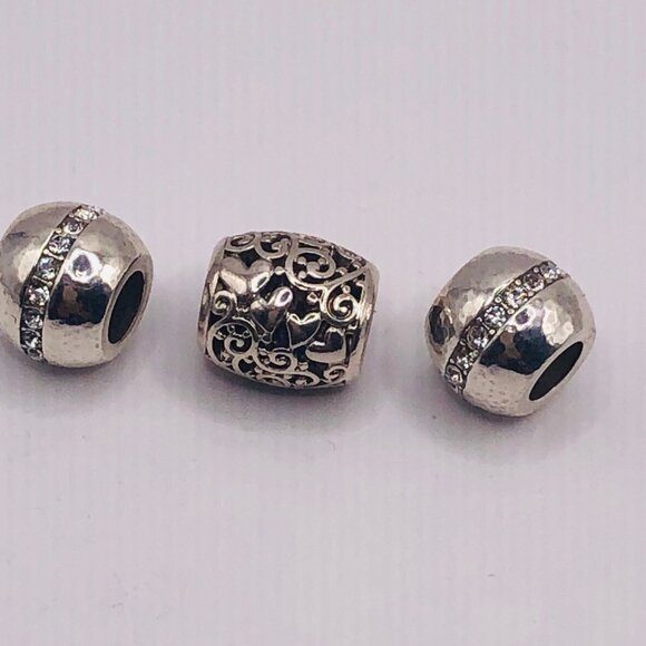 Brighton Lot of 3 beads   2 glimmer twist and 1 Fanciful   3 beads - Picture 2 of 5